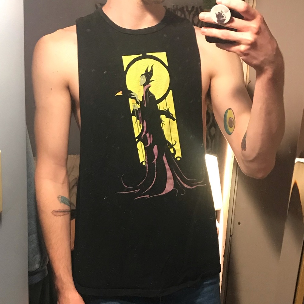 Maleficent tank top